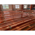 customized 99.99% pure copper busbar /copper flat bar price per kg